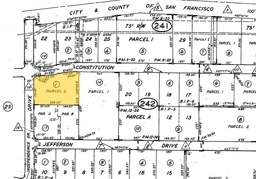 162 Constitution Dr, Menlo Park, CA à louer - Plan cadastral – Image 2 sur 2