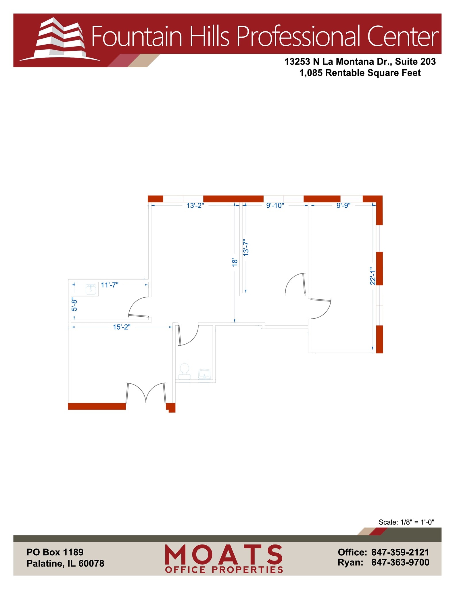 13253 N La Montana, Fountain Hills, AZ à louer Plan de site– Image 1 sur 1