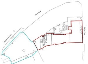 12 Market Pl, Kettering à louer Plan de site– Image 2 sur 2