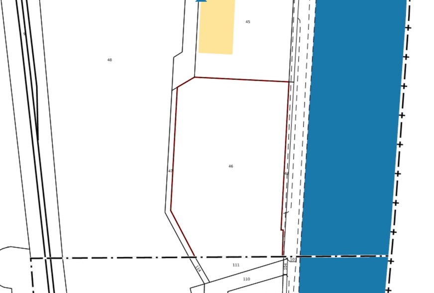 99 Avenue De Seine, La Rochette à vendre - Plan de site – Image 2 sur 3