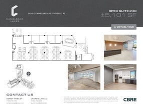 2850 E Camelback Rd, Phoenix, AZ à louer Plan de site– Image 1 sur 2