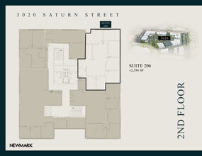 3010-3070 Saturn St, Brea, CA à louer Plan d’étage– Image 1 sur 1