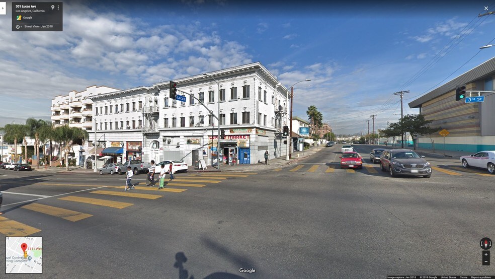 1401-1413 W 3rd St, Los Angeles, CA à louer - Photo principale – Image 1 sur 11