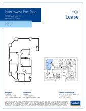 13105 Northwest Fwy, Houston, TX à louer Plan d’étage– Image 2 sur 2