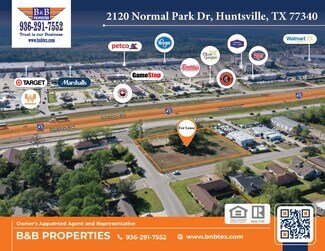 Plus de détails pour 2120 Normal Park Dr, Huntsville, TX - Terrain à vendre