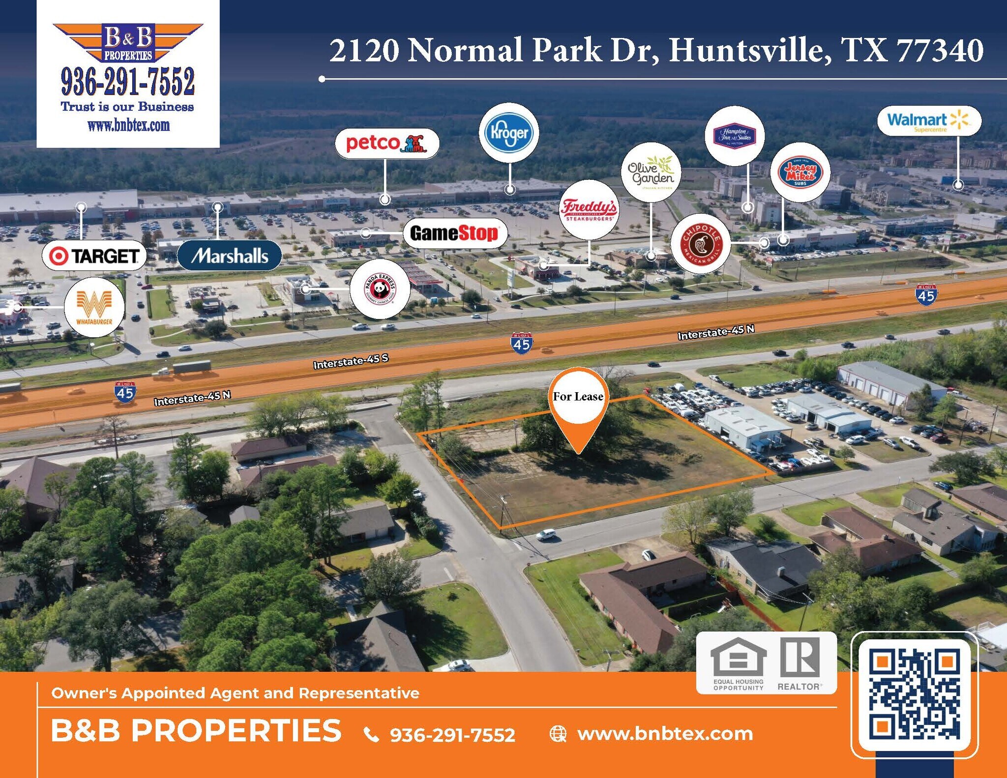 2120 Normal Park Dr, Huntsville, TX à vendre Photo de l’immeuble– Image 1 sur 7