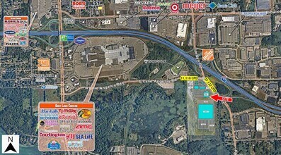 3951-3971 Joslyn Rd, Auburn Hills, MI - VUE AÉRIENNE vue de carte - Image1