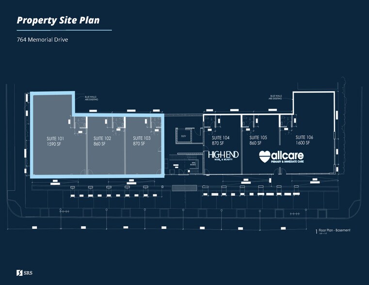 764 Memorial Dr SE, Atlanta, GA à louer - Plan de site – Image 3 sur 3