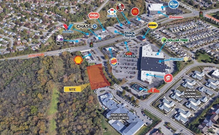 4255 Saron Dr, Lexington, KY à louer Plan de site– Image 1 sur 2