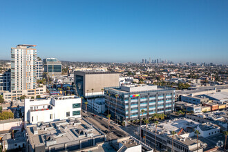 6040 W Sunset Blvd, Los Angeles, CA - VUE AÉRIENNE  vue de carte