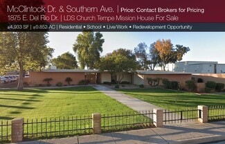 Plus de détails pour 1875 E Del Rio Dr, Tempe, AZ - Spécialisé à vendre