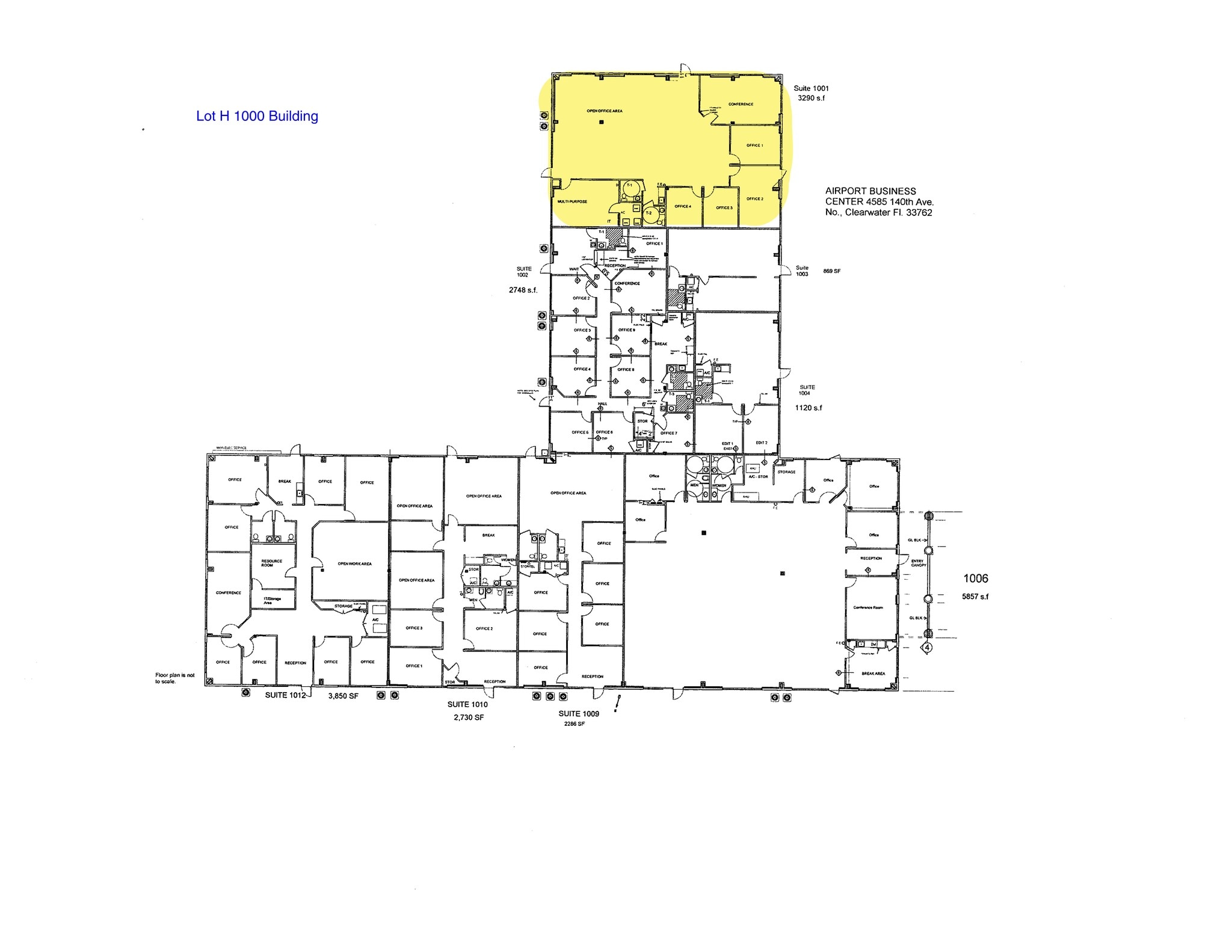 4500 140th Ave N, Clearwater, FL à louer Plan de site– Image 1 sur 1