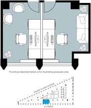 1730 Rhode Island Ave NW, Washington, DC à louer Plan d’étage– Image 1 sur 7