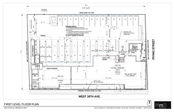 3301 W 38th Ave, Denver, CO à louer Plan d’étage type– Image 2 sur 2