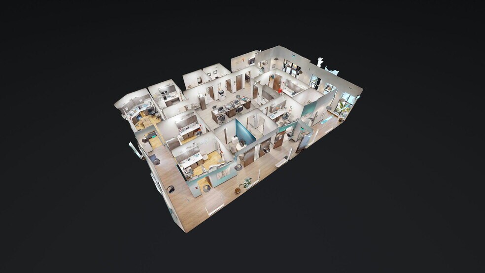 6835 Communications Pky, Plano, TX à louer - Plan d’étage type – Image 3 sur 6