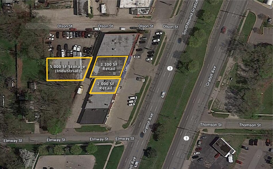 36439-36463 S Gratiot Ave, Clinton Township, MI à vendre - Photo de l’immeuble – Image 2 sur 4