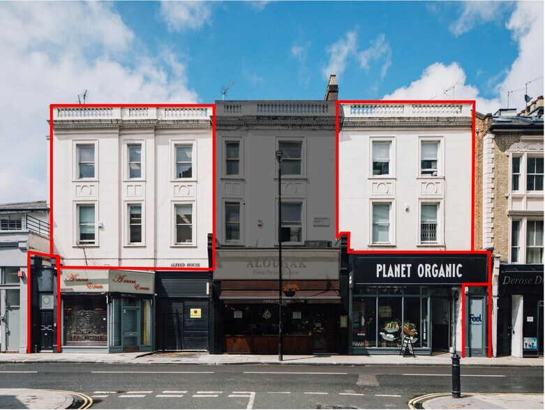 42-44A Westbourne Grv, Londres à louer - Photo de l’immeuble – Image 1 sur 1