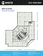 525 N Tryon St, Charlotte, NC à louer Plan de site– Image 1 sur 1