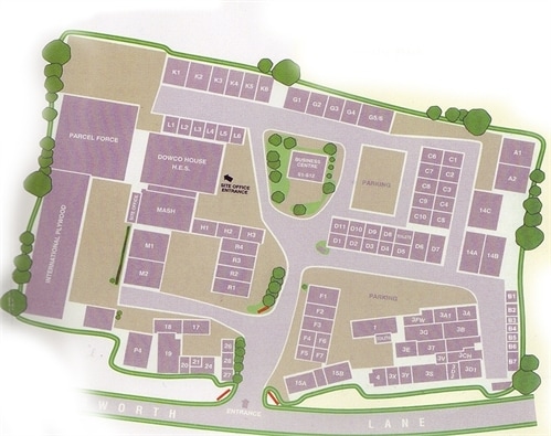 Innsworth Lane, Gloucester à louer - Plan de site – Image 2 sur 2