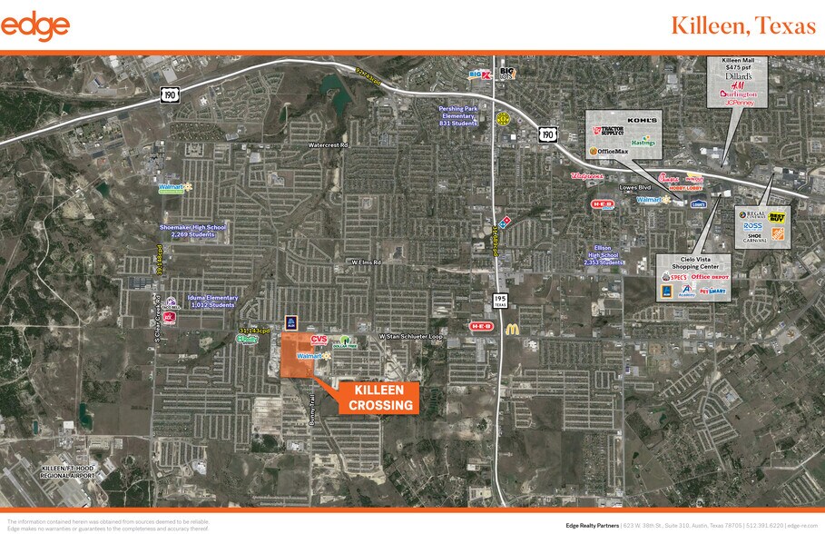 3404 W Stan Schlueter Loop, Killeen, TX à louer - Aérien – Image 2 sur 5