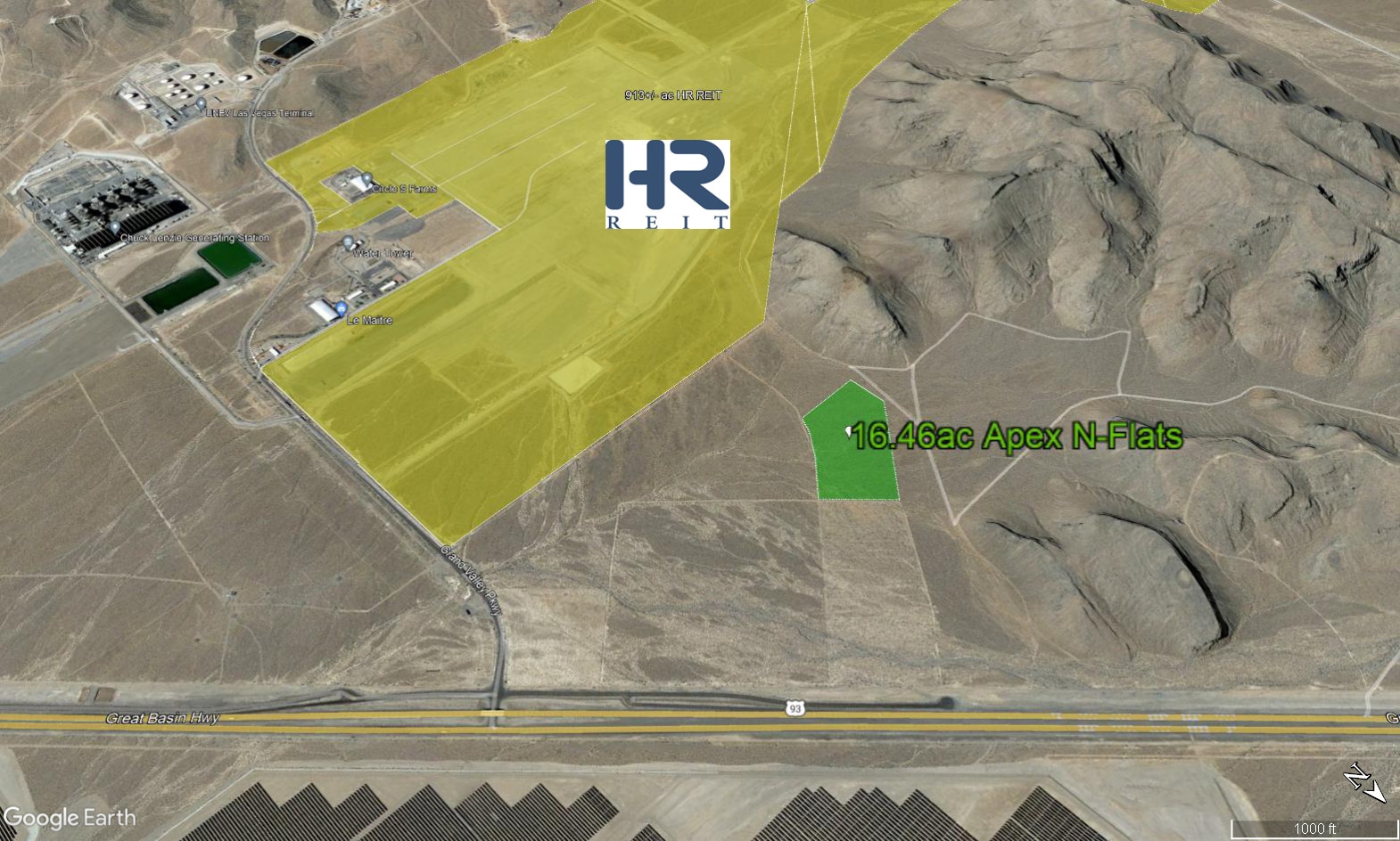 Apex N-Flats, 16.46 AC, Las Vegas, NV à vendre Photo principale– Image 1 sur 15