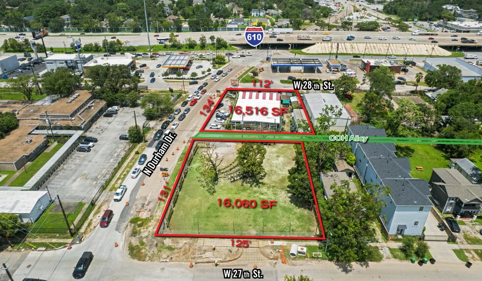 32,576 SF of Land on N Durham Dr. portefeuille de 4 biens à vendre sur LoopNet.fr - Photo de l’immeuble – Image 3 sur 3