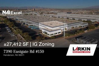 Plus de détails pour 7390 Eastgate Rd, Henderson, NV - Industriel/Logistique à louer