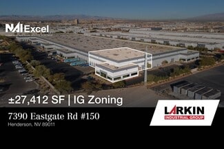 Plus de détails pour 7390 Eastgate Rd, Henderson, NV - Industriel/Logistique à louer