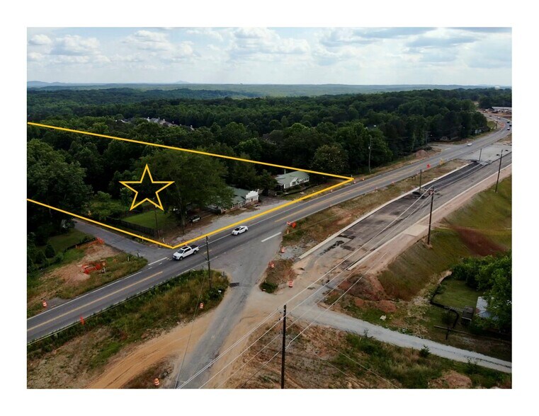 4072 Cumming Hwy, Canton, GA à vendre - Aérien – Image 2 sur 13