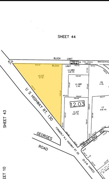 2382 US Highway 130, Dayton, NJ à louer - Plan cadastral – Image 2 sur 3