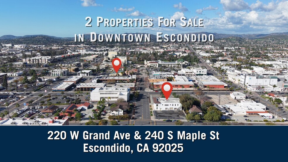 220 W Grand Ave, Escondido, CA à vendre - Vidéo sur l’annonce professionnelle – Image 2 sur 11