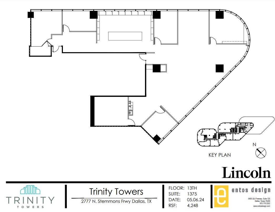 2777 N Stemmons Fwy, Dallas, TX à louer Plan d’étage– Image 1 sur 1