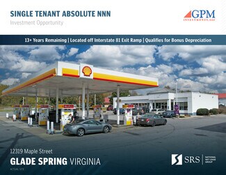 Plus de détails pour 12319 Maple St, Glade Spring, VA - Local commercial à vendre