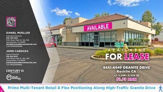 Plus de détails pour 4441-4449 Granite Dr, Rocklin, CA - Local commercial à louer