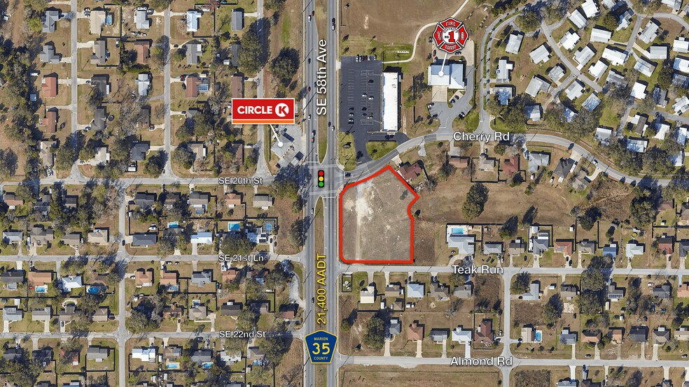 5802 Cherry Rd, Ocala, FL à vendre - Photo de l’immeuble – Image 1 sur 1