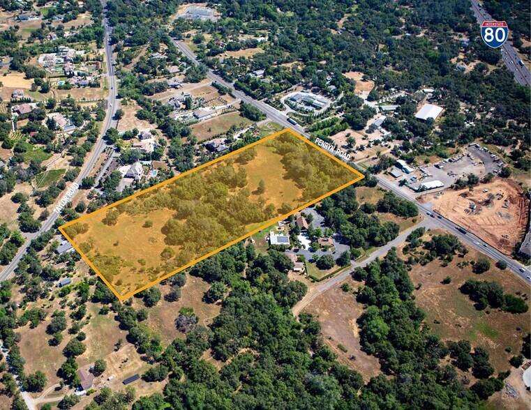 West side of Penryn Road ±0.3 miles north of I-80, Penryn, CA à vendre - Aérien – Image 2 sur 2