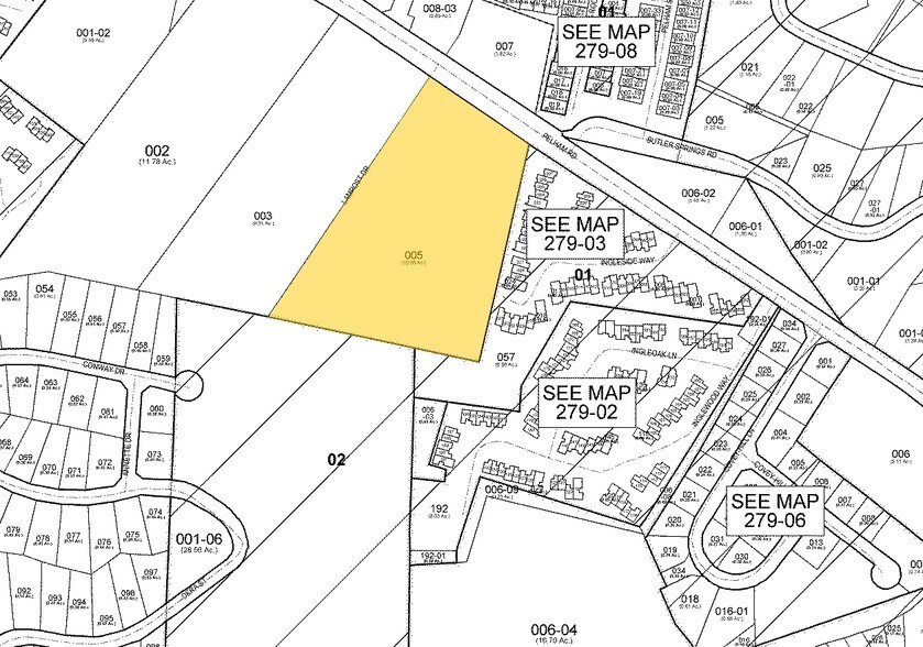 330 Pelham Rd, Greenville, SC à louer - Plan cadastral – Image 2 sur 49