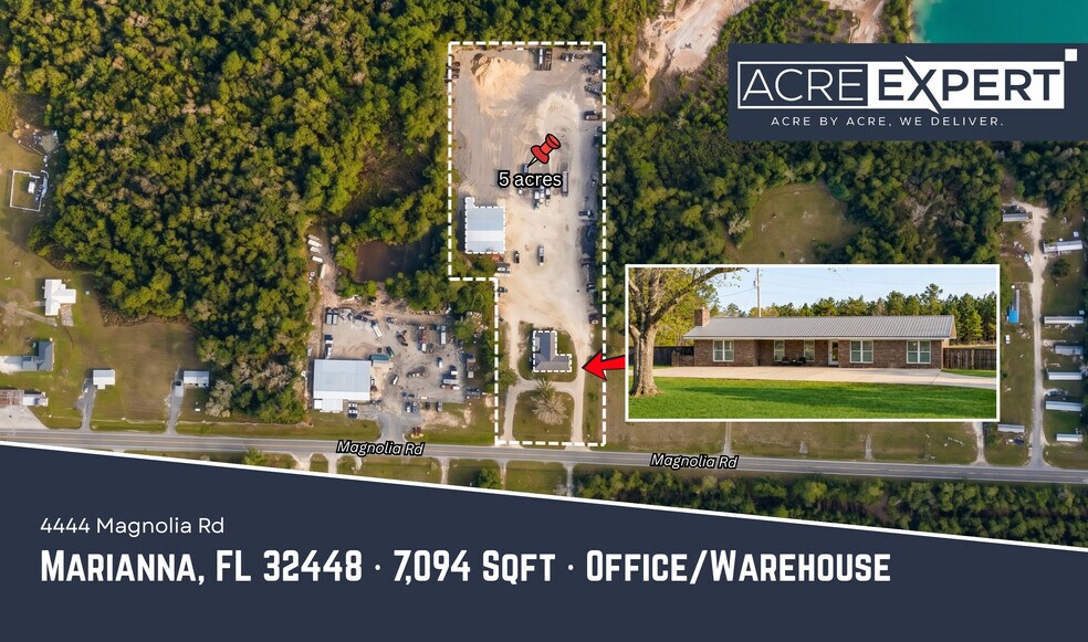 4444 Magnolia Rd, Marianna, FL à vendre - Photo de l’immeuble – Image 1 sur 3