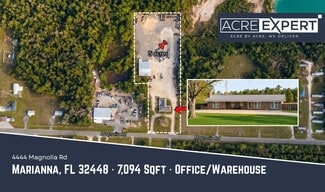 Plus de détails pour 4444 Magnolia Rd, Marianna, FL - Local d’activités à vendre
