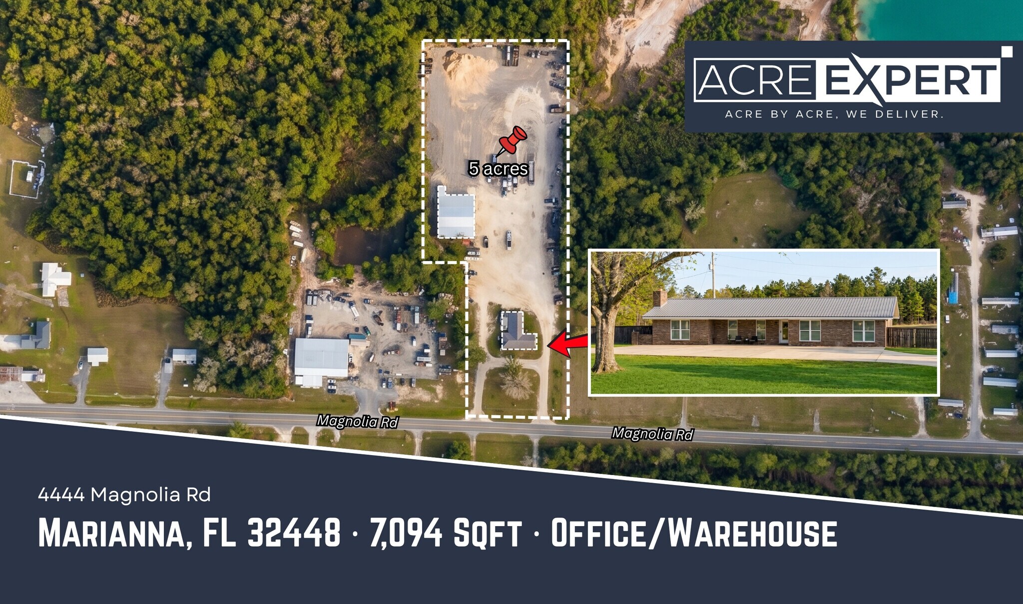 4444 Magnolia Rd, Marianna, FL à vendre Photo de l’immeuble– Image 1 sur 4