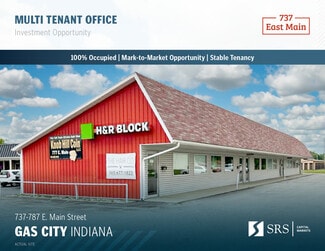 Plus de détails pour 737-787 E Main St, Gas City, IN - Bureau à vendre
