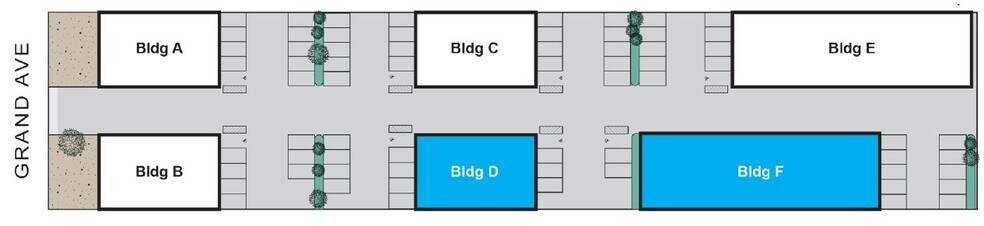 1376 E Grand Ave, Pomona, CA à louer - Plan de site – Image 2 sur 2