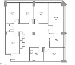 245 Fairview Mall Dr, Toronto, ON à louer Plan d’étage– Image 1 sur 1