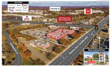 555 Passaic Ave, West Caldwell, NJ - VUE AÉRIENNE vue de carte