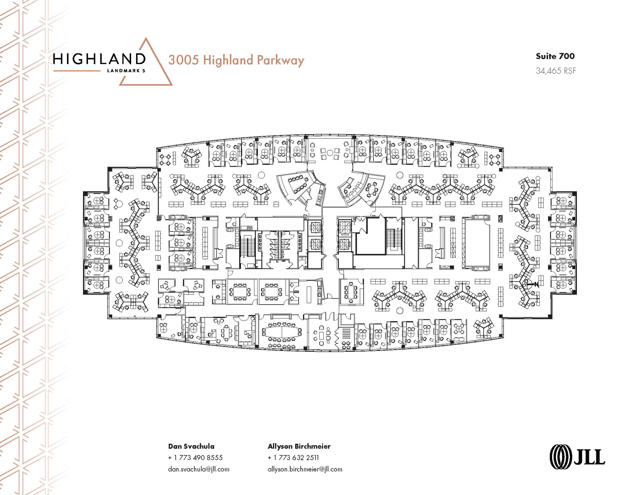 3005 Highland Pky, Downers Grove, IL à louer Plan d’étage– Image 1 sur 1