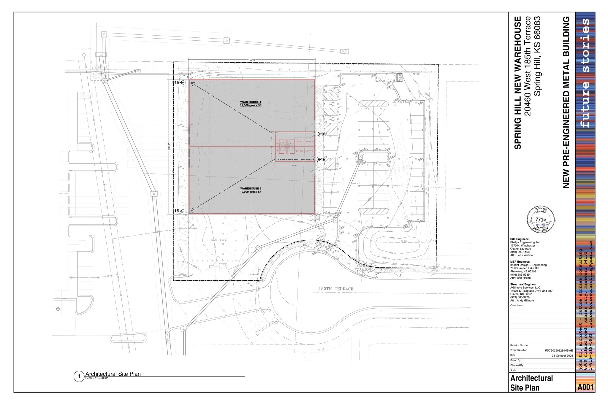 20460 185th Ter, Spring Hill, KS à louer Plan de site– Image 1 sur 1