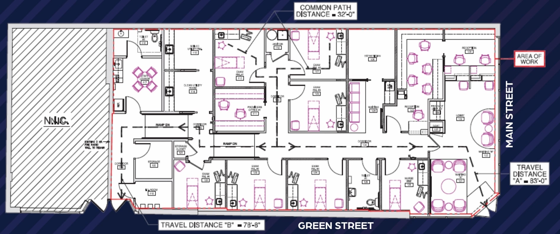 314 Main St, Huntington, NY à louer Plan d’étage– Image 1 sur 1