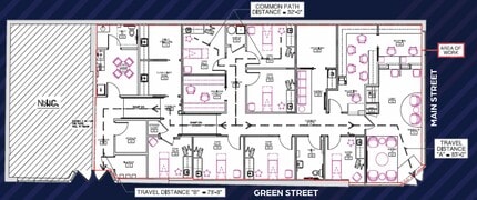 314 Main St, Huntington, NY à louer Plan d’étage– Image 1 sur 1