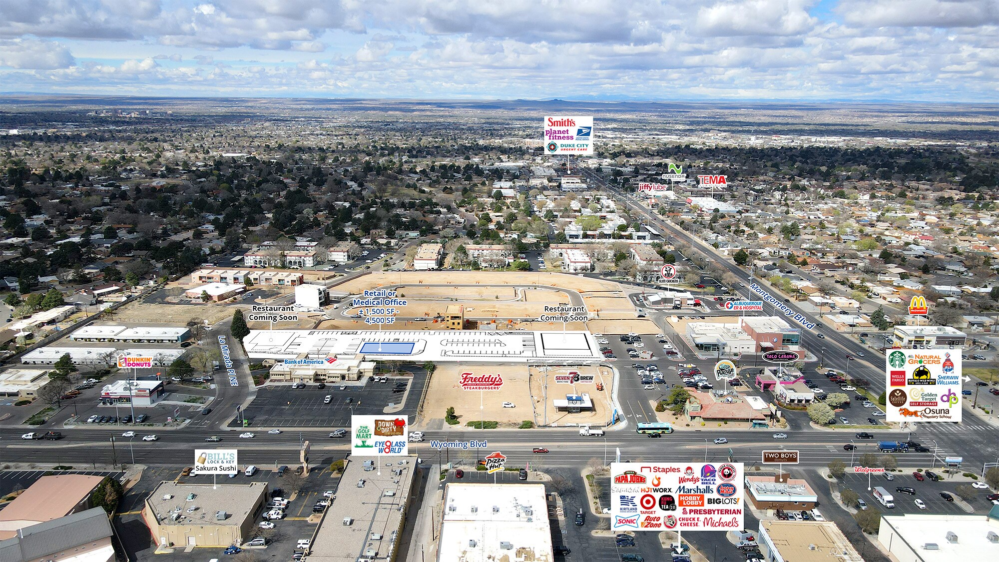 4401 Wyoming Blvd NE, Albuquerque, NM à louer Photo principale– Image 1 sur 2