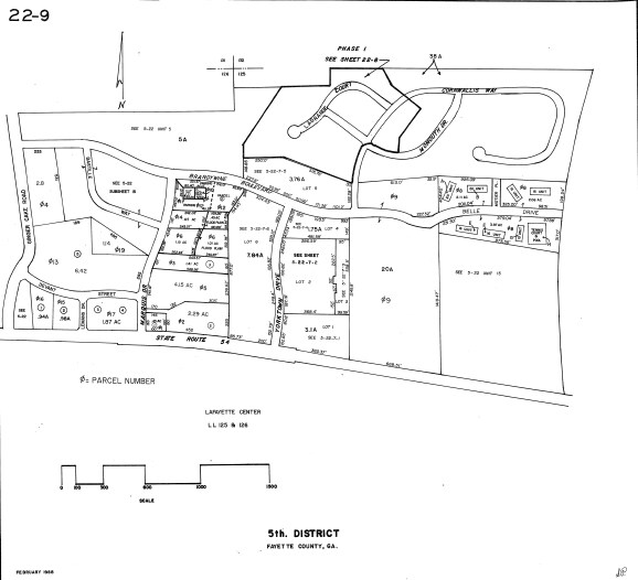 350 Brandywine Blvd, Fayetteville, GA à louer - Plan cadastral – Image 3 sur 3